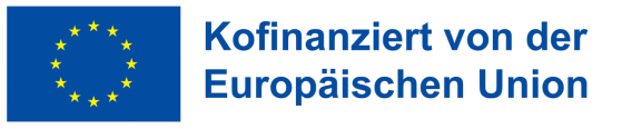 EFRE-Logo - Kofinanziert von der Europäischen Union